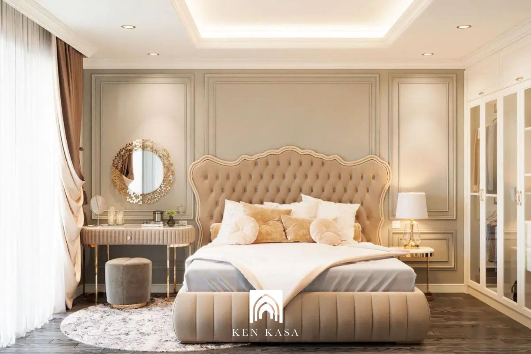 Một số mẫu thiết kế ph&ograve;ng ngủ kh&aacute;ch sạn t&acirc;n cổ điển 3 sao 